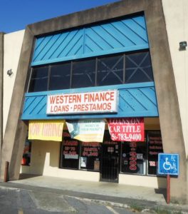 western finance locations